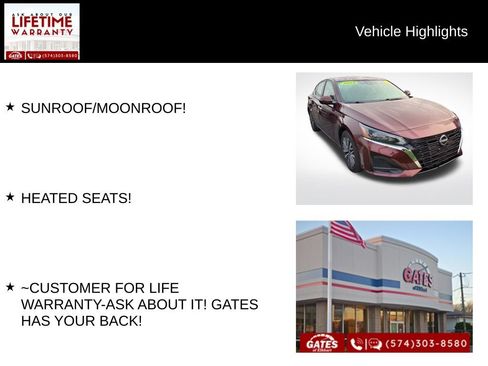 Used 2024 Nissan Altima 2.5 SV w/ SV Premium Package FWD image 7