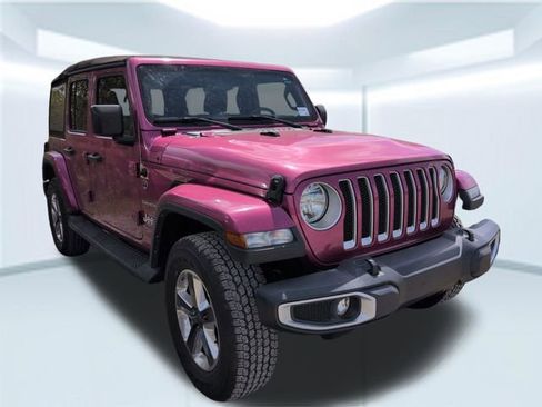 Used 2021 Jeep Wrangler Unlimited Sahara w/ Cold Weather Group image 3