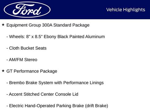 New 2026 Ford Mustang GT w/ GT Performance Package RWD image 5