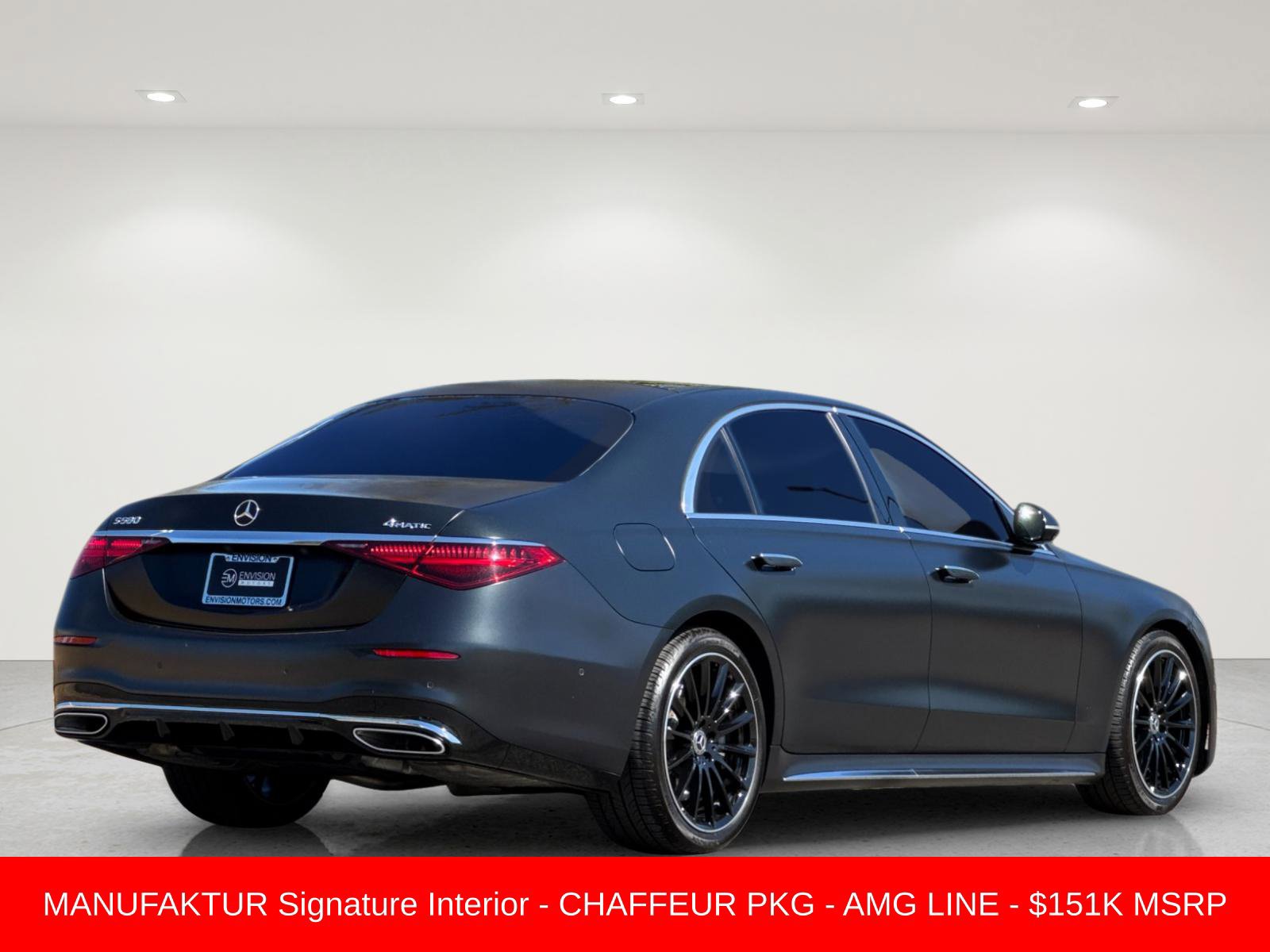 Certified 2022 Mercedes-Benz S 580 4MATIC Sedan w/ AMG Line Package image 6