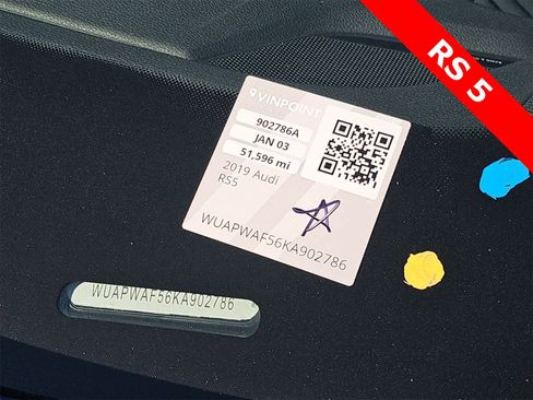 Used 2019 Audi RS 5 w/ Black Optic Package image 24