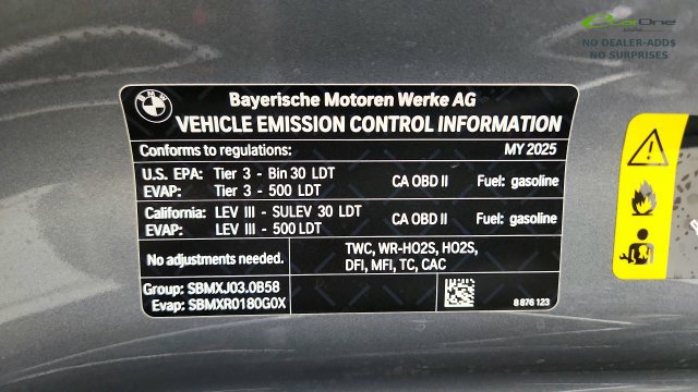 Used 2025 BMW X5 sDrive40i w/ Parking Assistance Package RWD image 77