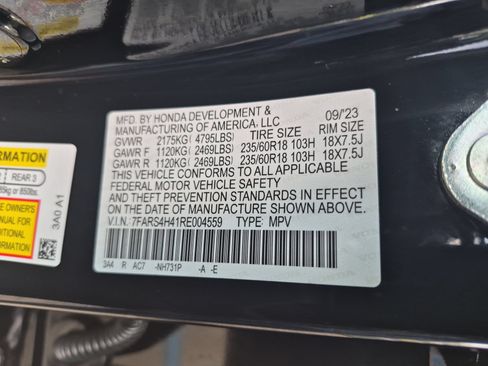 Certified 2024 Honda CR-V EX image 34