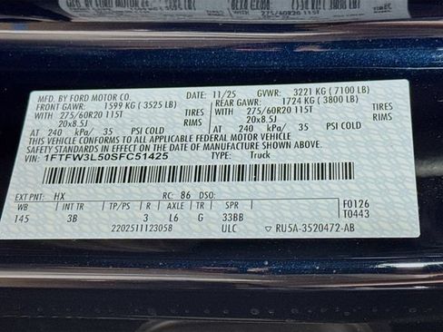 Certified 2025 Ford F150 XLT w/ Equipment Group 303A High AWD/4WD image 33