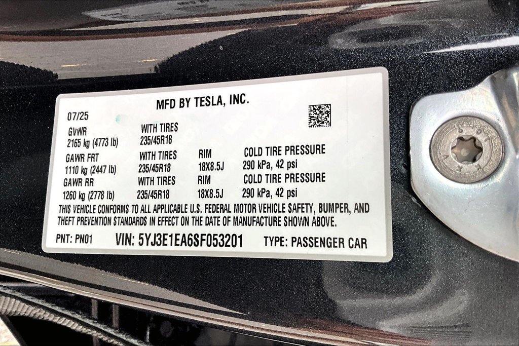 Used 2025 Tesla Model 3 Long Range RWD image 13