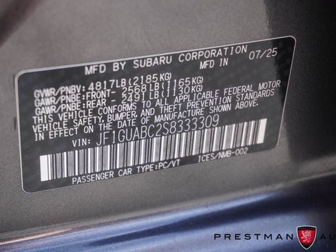 Used 2025 Subaru Impreza 2.0i AWD/4WD image 20