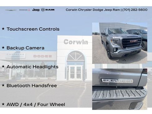 Used 2020 GMC Sierra 1500 Elevation w/ Elevation Value Package AWD/4WD image 8