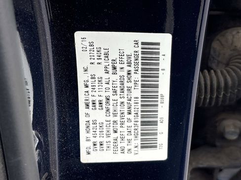 Used 2016 Honda Accord EX-L image 12