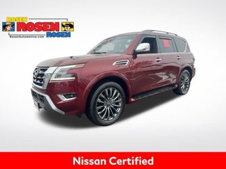Certified 2024 Nissan Armada Platinum w/ Captain's Chairs Package 360° Tour