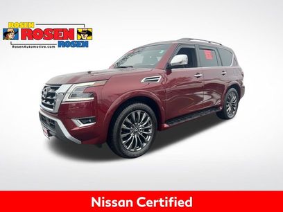 Certified 2024 Nissan Armada Platinum w/ Captain's Chairs Package