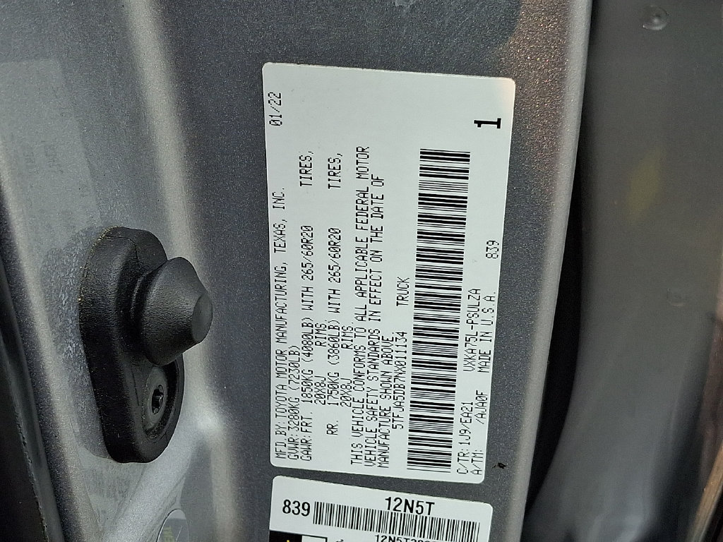Used 2022 Toyota Tundra Limited AWD/4WD image 37