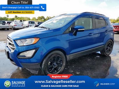 Used 2021 Ford EcoSport SE w/ SE Convenience Package