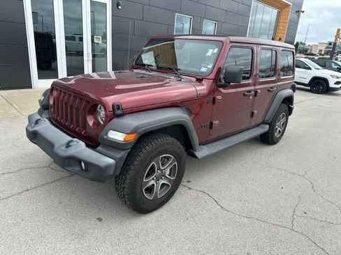 Used 2021 Jeep Wrangler Unlimited Sport w/ Sun And Sound Package AWD/4WD image 14