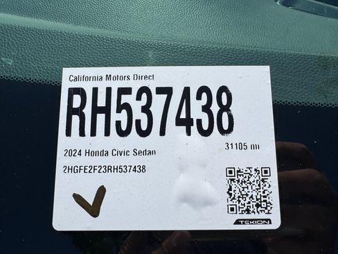 Used 2024 Honda Civic LX image 16