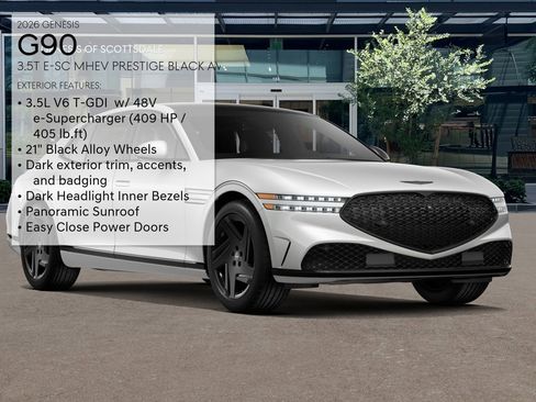New 2026 Genesis G90 3.5T Prestige image 3