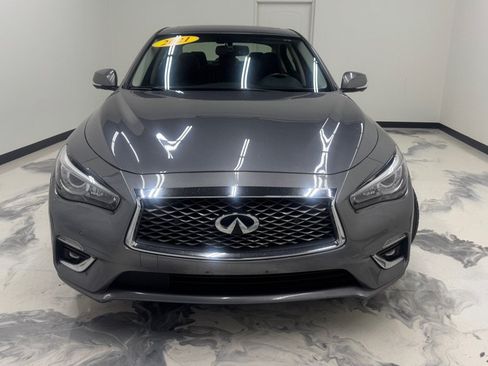 Used 2021 INFINITI Q50 Luxe w/ Seat & Sound Package AWD/4WD image 3