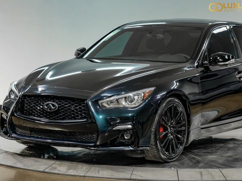 Used 2024 INFINITI Q50 Red Sport 400 w/ Black Opal Edition RWD image 9