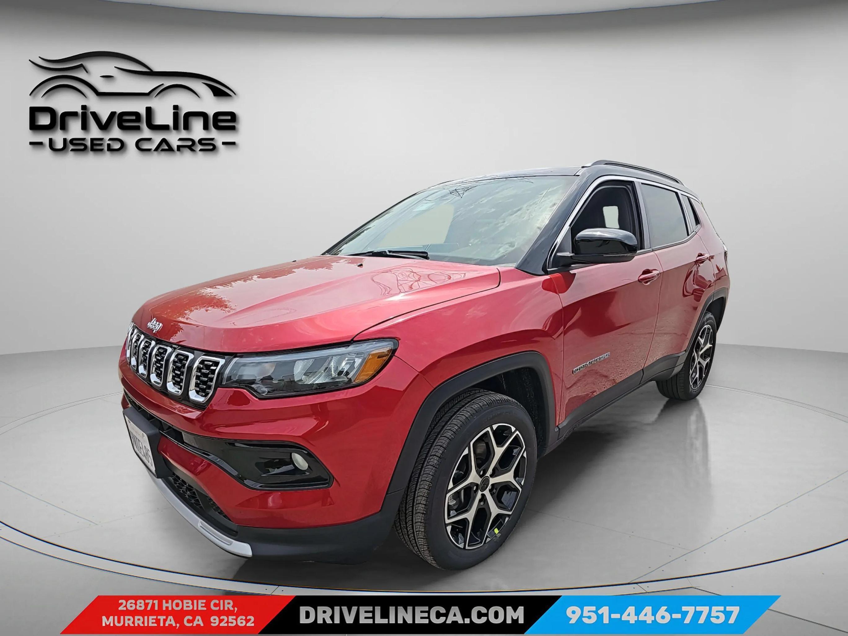 Used 2025 Jeep Compass Limited AWD/4WD image 1