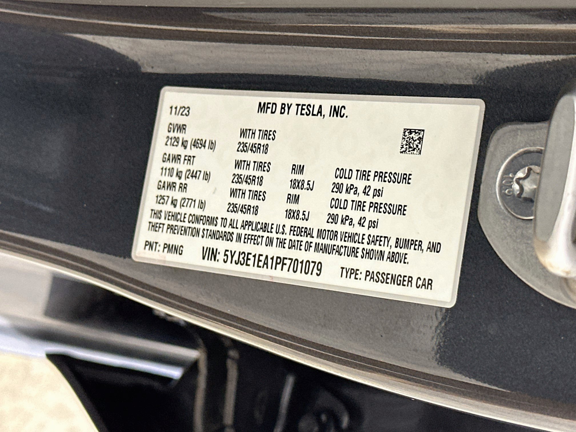 Used 2023 Tesla Model 3 Standard Range RWD image 12