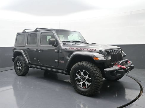 Used 2021 Jeep Wrangler Unlimited Rubicon w/ Steel Bumper Group AWD/4WD image 3
