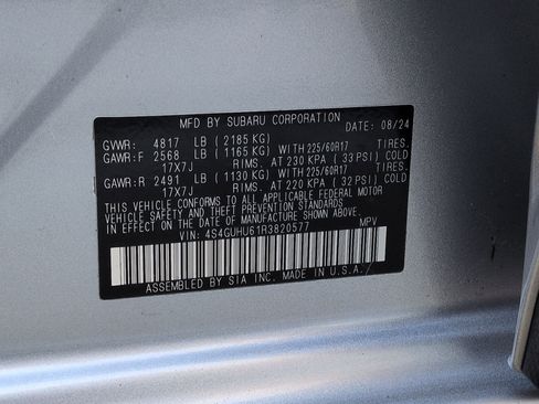 Used 2024 Subaru Crosstrek 2.5i Wilderness image 34