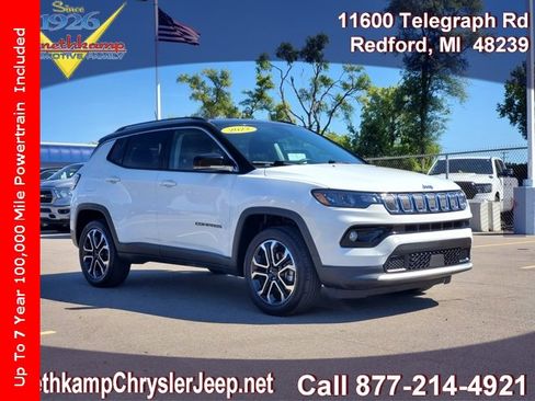 Certified 2022 Jeep Compass Limited image 1