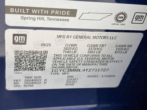 Used 2026 Cadillac Vistiq Premium Luxury w/ LPO, Floor Liner Package AWD/4WD image 31