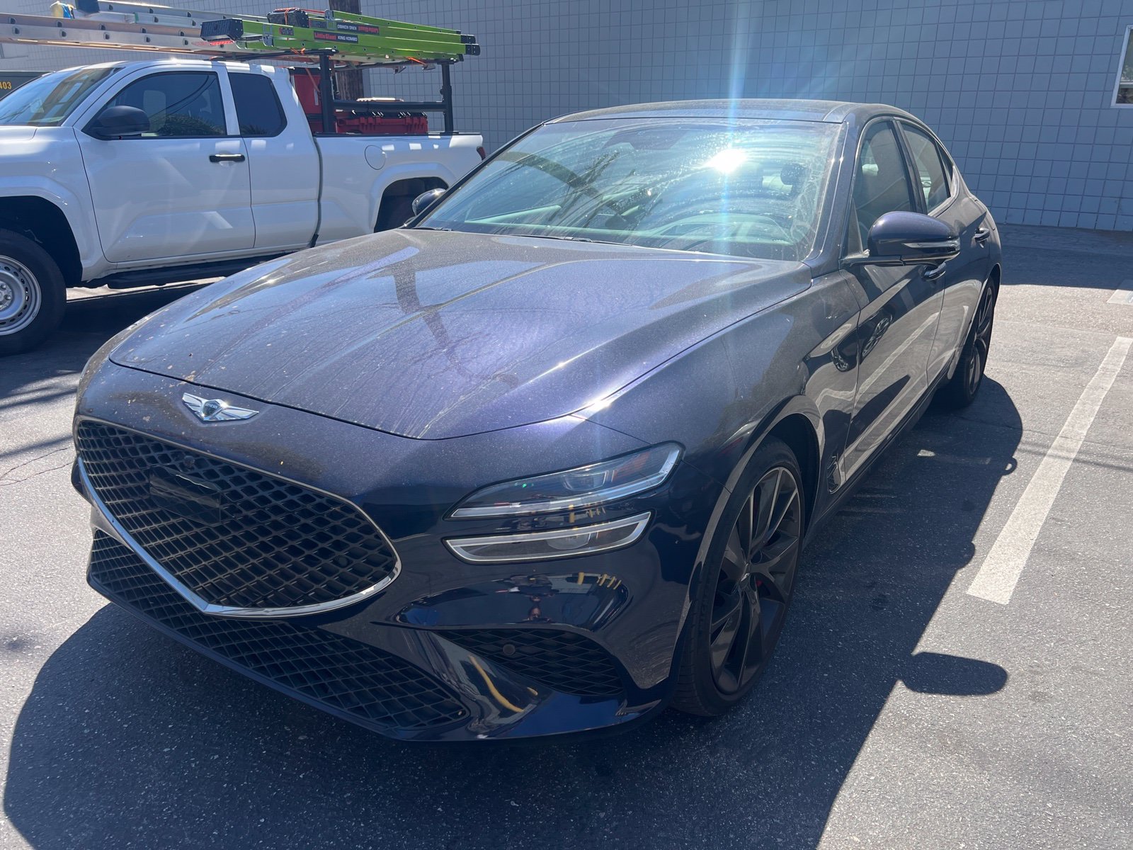 Used 2023 Genesis G70 3.3T w/ Sport Prestige Package RWD image 1