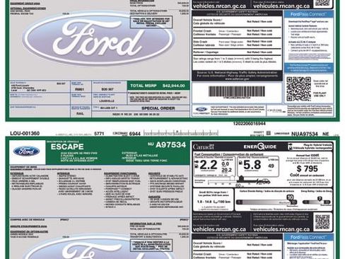 Used 2022 Ford Escape SE image 7