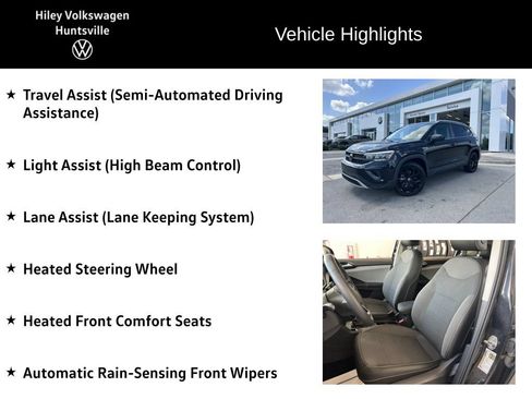 Used 2022 Volkswagen Taos SE w/ Driver Assistance Package FWD image 13