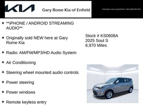 Used 2025 Kia Soul S FWD image 13
