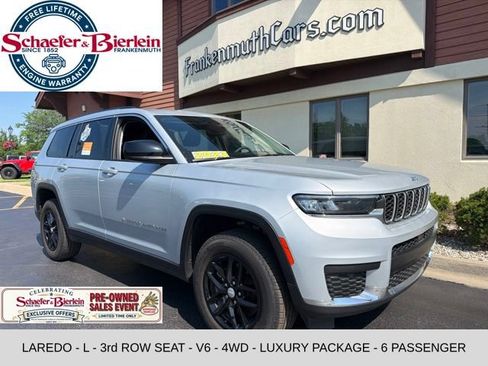 Used 2023 Jeep Grand Cherokee L Laredo w/ Luxury Tech Group I AWD/4WD image 2