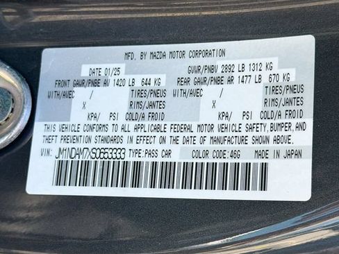 Used 2025 MAZDA MX-5 Miata RF Grand Touring RWD image 38