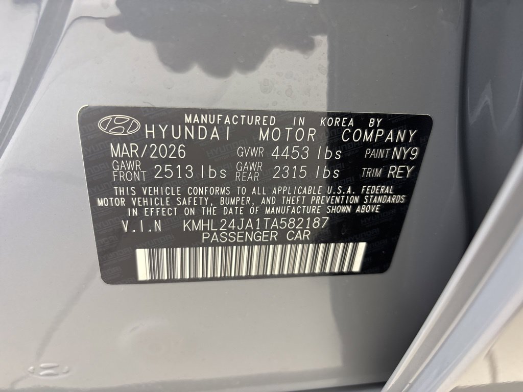 New 2026 Hyundai Sonata SE FWD image 11