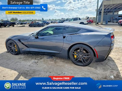 Used 2014 Chevrolet Corvette Stingray Coupe w/ 3LT Preferred Equipment Group RWD image 3