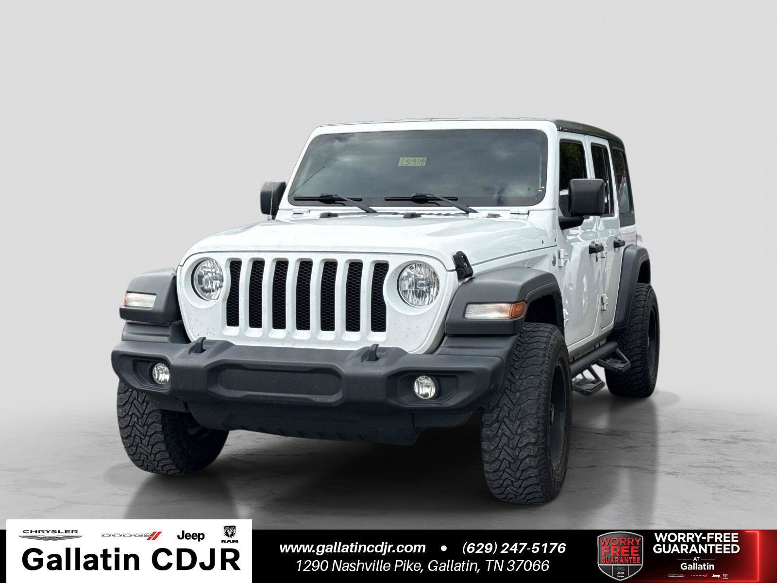 Used 2020 Jeep Wrangler Unlimited Sport S AWD/4WD image 1