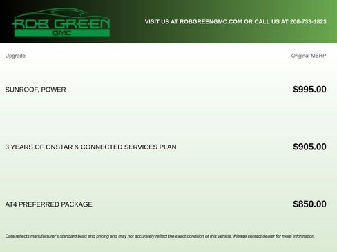 Used 2022 GMC Sierra 1500 AT4 w/ AT4 Preferred Package image 4