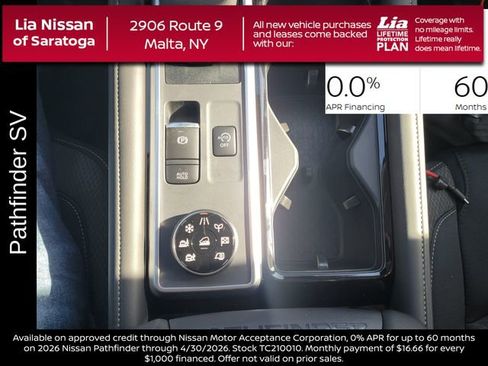 New 2026 Nissan Pathfinder SV AWD/4WD image 25