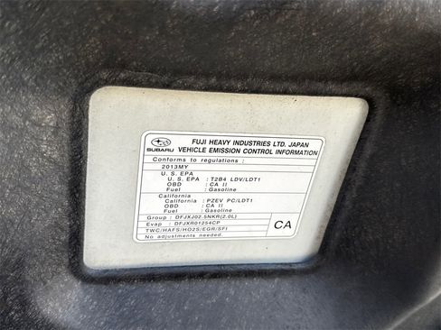 Used 2013 Subaru Impreza 2.0i Sport Limited w/ Popular Pkg 1 image 9