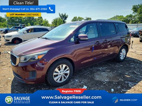 Used 2016 Kia Sedona LX w/ LX Convenience Package FWD image 1