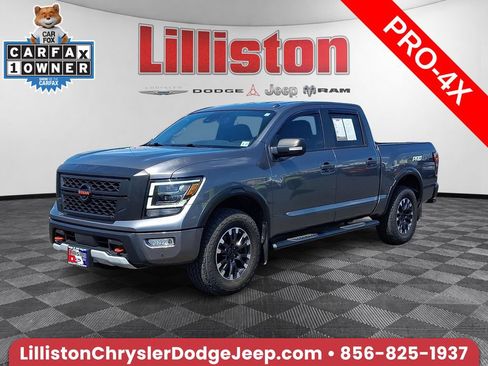 Used 2021 Nissan Titan PRO-4X w/ Pro-4x Convenience Package AWD/4WD image 1