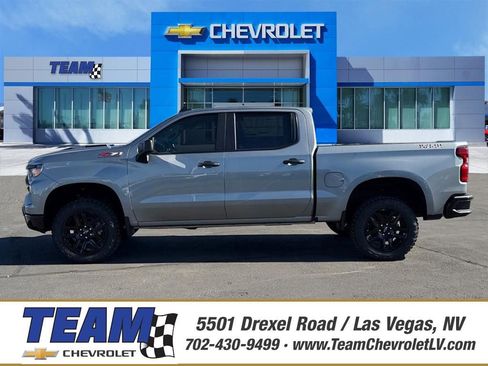 New 2026 Chevrolet Silverado 1500 Custom Trail Boss w/ LPO, Dark Essentials Package AWD/4WD image 1