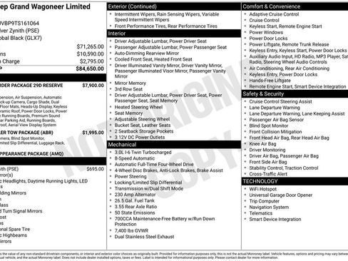 New 2026 Jeep Grand Wagoneer Limited AWD/4WD image 6