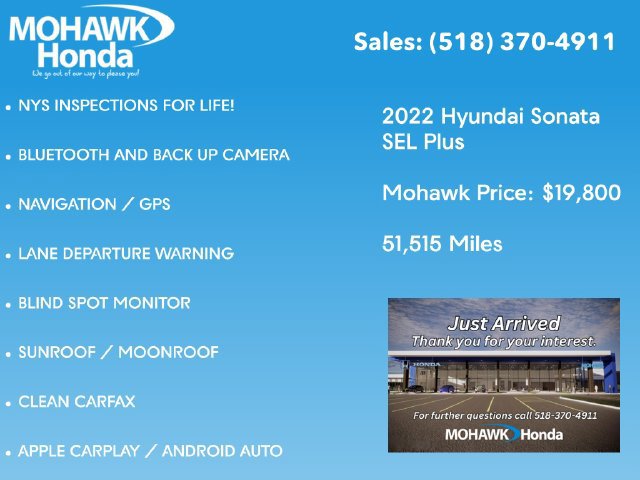 Used 2022 Hyundai Sonata SEL Plus FWD image 2