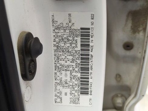 Used 2012 Toyota Tacoma 4x4 Double Cab image 27