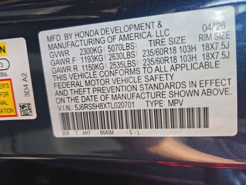 New 2026 Honda CR-V Sport-L image 36