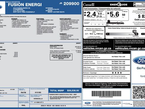 Used 2018 Ford Fusion Energi SE image 5