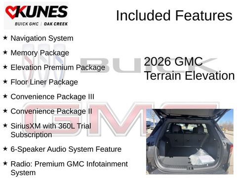 New 2026 GMC Terrain Elevation image 2
