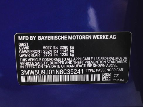 Used 2022 BMW M340i xDrive w/ Driving Assistance Package image 14