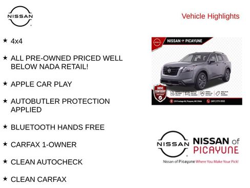 Used 2025 Nissan Pathfinder SV AWD/4WD image 10